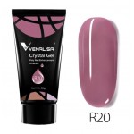 PolyGel UV/ LED pentru unghii false Venalisa 30g - R20 Anarchy + 1 Gel color de 5g Venalisa Cadou